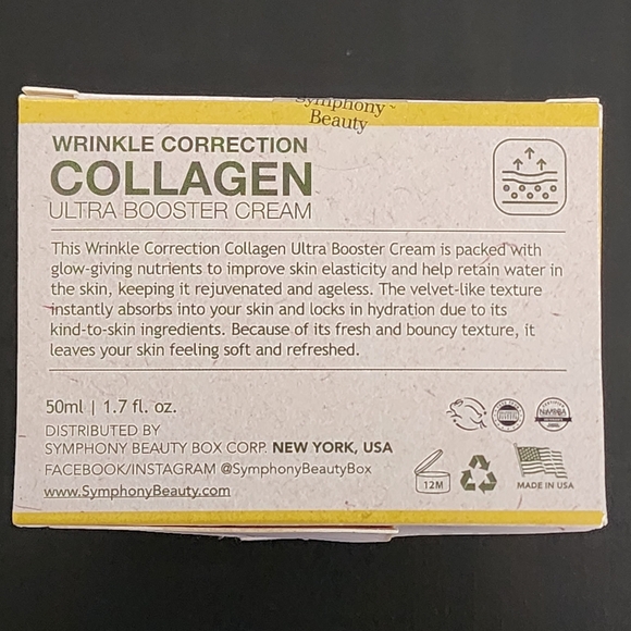 NIB Purifect wrinkle correction collagen ultra booster cream 1.7 fl. oz. - Picture 3 of 6